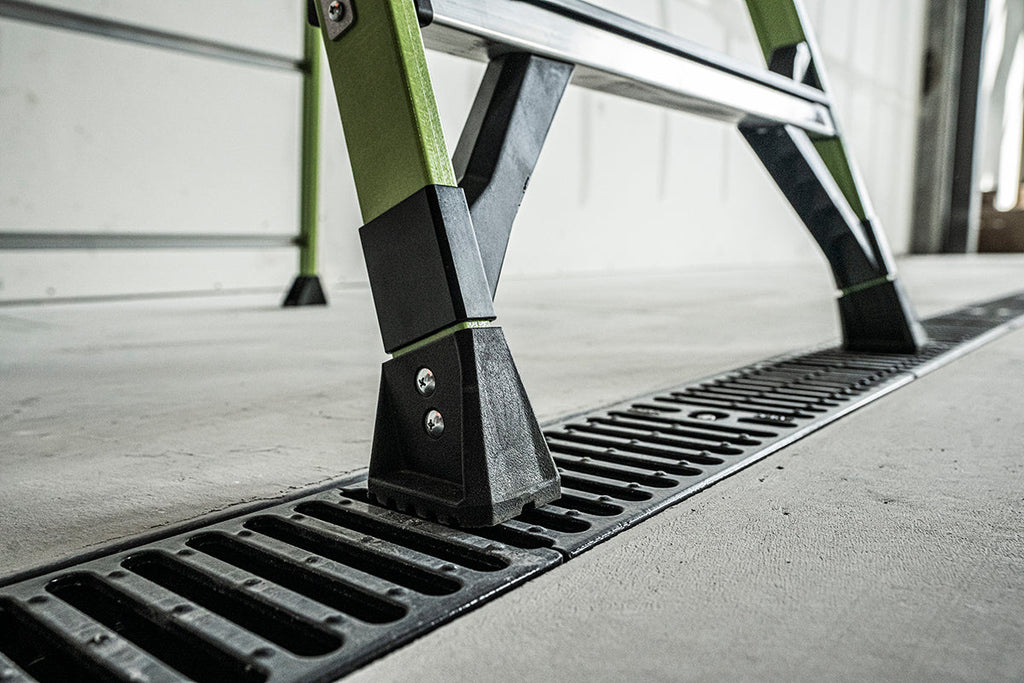 Little Giant Fortress™ - fiberglass ladder with platform