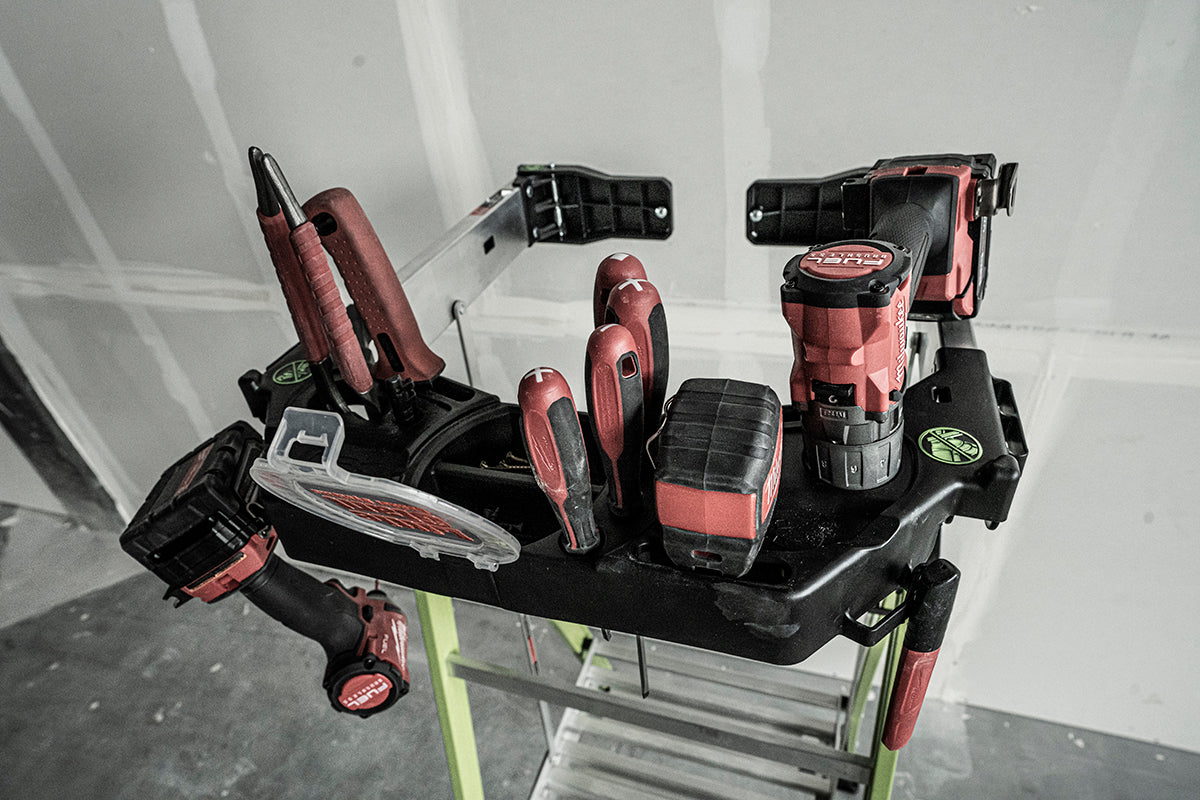 Little Giant Fortress™ - fiberglass ladder with platform