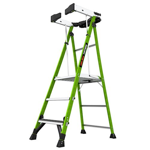 Little Giant Fortress™ - fiberglass ladder with platform